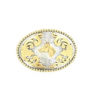 Horsehead Silver &amp; Gold Buckle