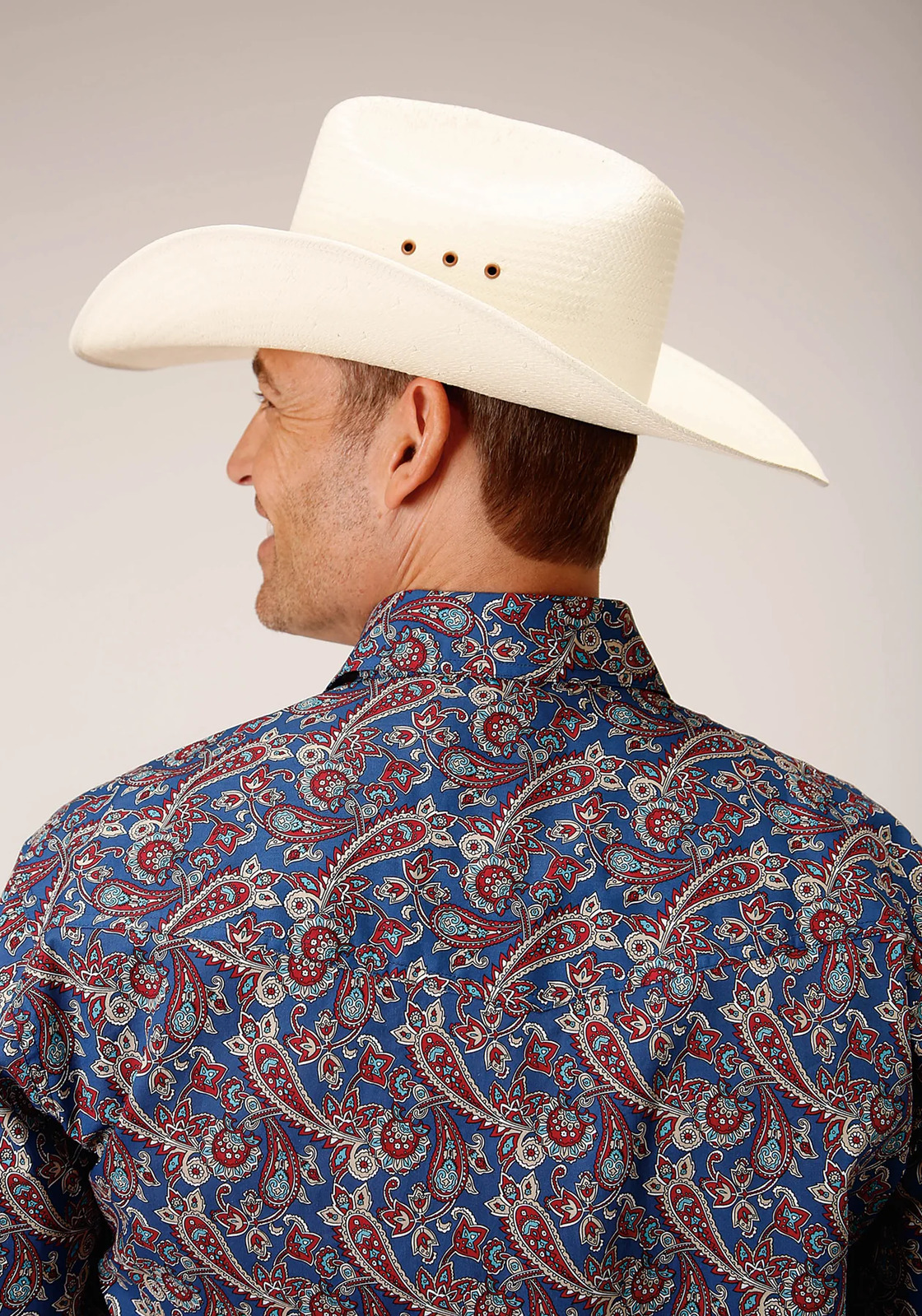 Mens paisley western shirts sale