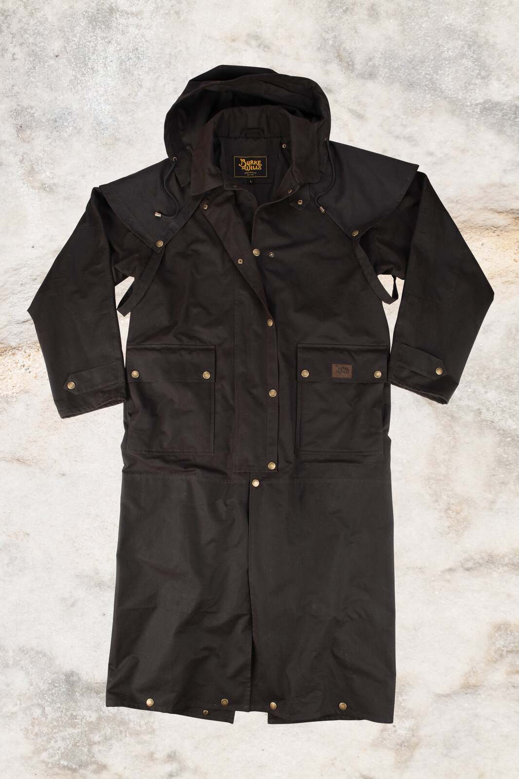 oilskin raincoat