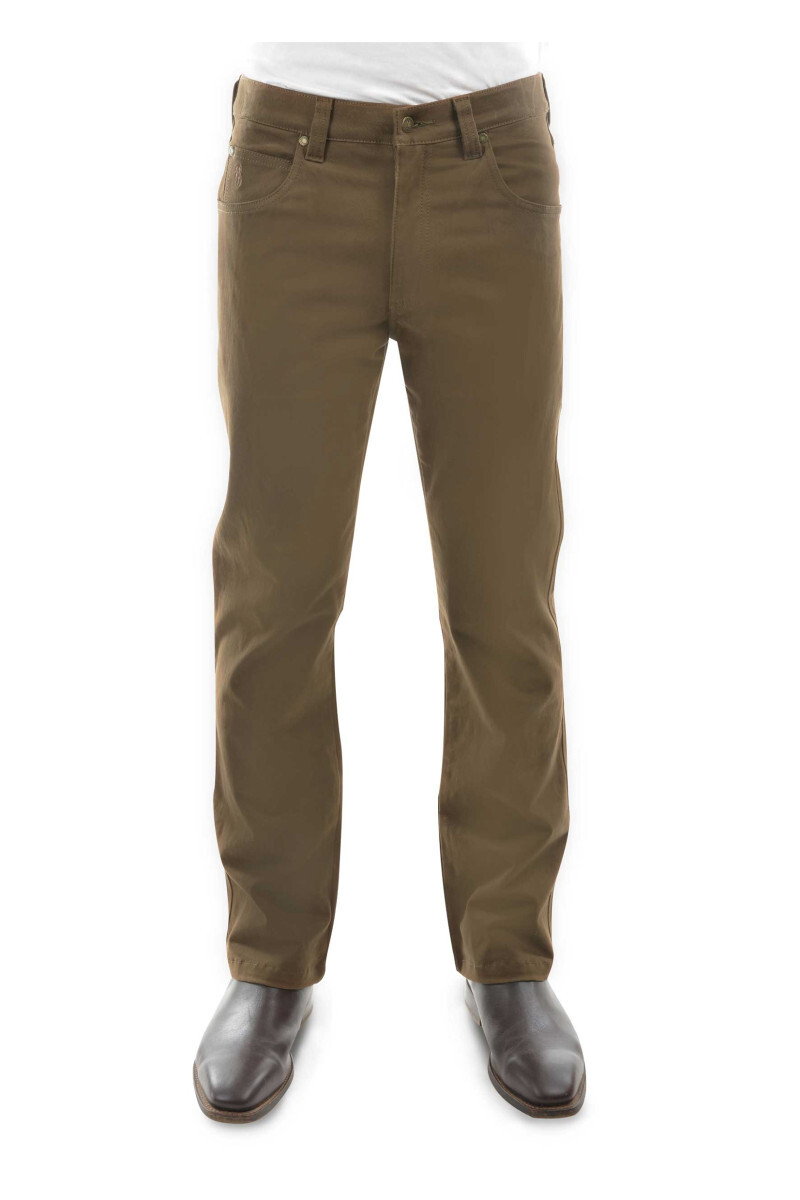 stretch moleskin trousers
