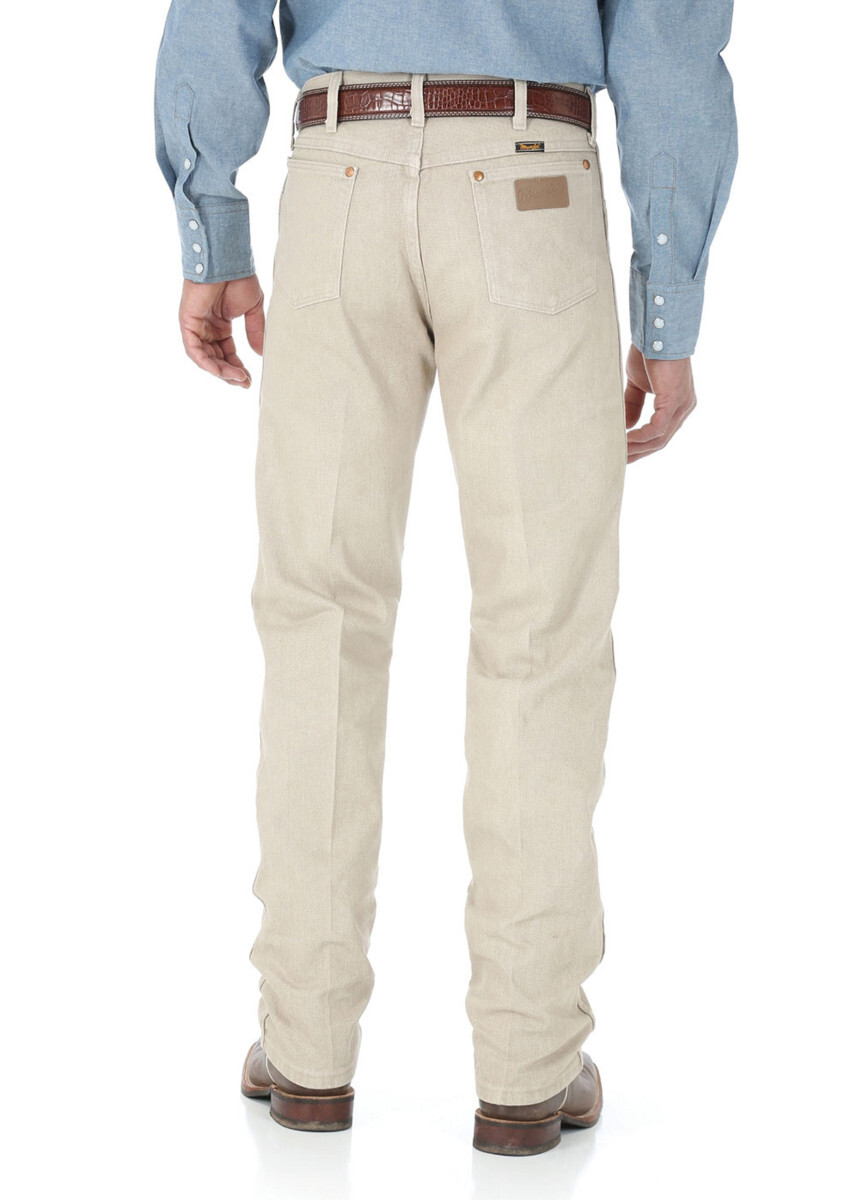 Wrangler tan deals cowboy cut jeans
