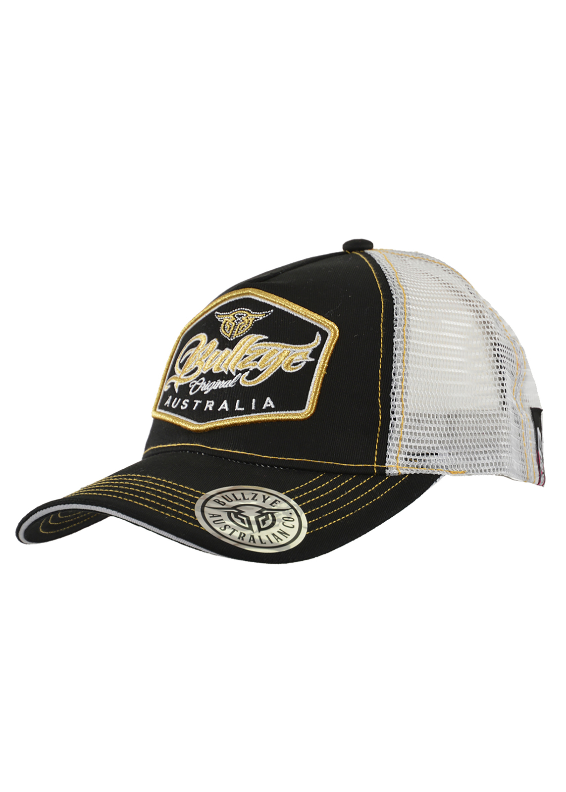 Womens Original Trucker Cap Black / Gold