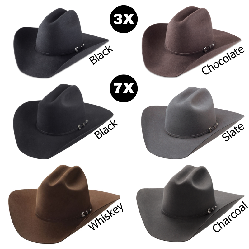 Rodeo King Hat Colours
