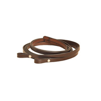 Split Reins Bridle Leather 5/8&quot;, Dark Oil