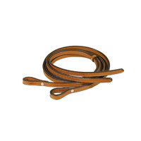 Split Reins Full Double &amp; Stitched 5/8&quot;, London