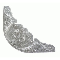 Small Corner Plate Pair 4&quot; x 1 1/4&quot;
