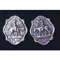 Earrings Antique Western Pleasure Horse