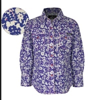 Girls Mina Print Long Sleeve Shirt