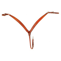 Tapered Breast Plate, Chestnut