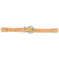 Straight Curb Strap, Harness Leather