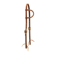 One Ear Double & Stitched  Leather Bridle