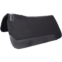32&quot; x 31&quot; x 1&quot; Felt Pad w Neoprene inserts, Black