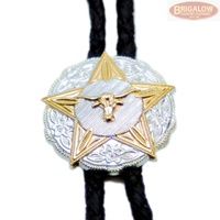 Bolo Tie Longhorn Star