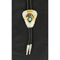 Bolo Tie Bear Paw