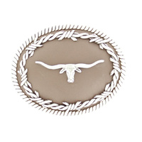 Longhorn Barbwire Buckle