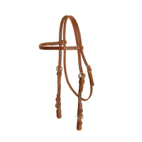 Browband Bridle with nickel buckles