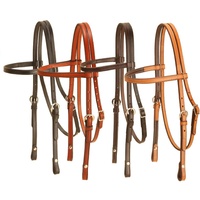 Browband 5/8&quot; Leather Bridle