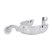 SS Brushed Rock Grinder Spur, Ladies