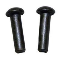 Spur Rowell Pins (Silver & Black)