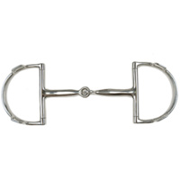 Big  Dee Hunter Snaffle Bit S/S with Hooks