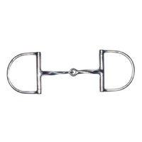 Slow Twist Hunter Dee Snaffle Bit
