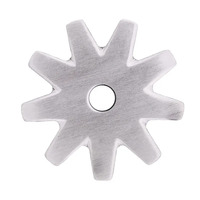 9 Point SS Brushed Rowels