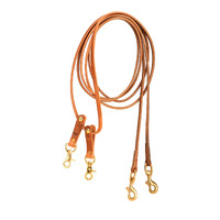 Leather Draw Reins, Harness Leather