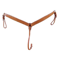 Tapered Harness Leather Breast Plate