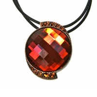 Smokey Topaz Necklace