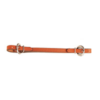 Show Leather Curb Strap, Chestnut