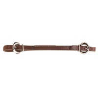 Show Leather Curb Strap, Dark Oil