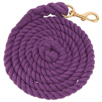 Cotton Rope Lead, Purple
