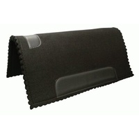 Felt Pad Black - Scollop Edge