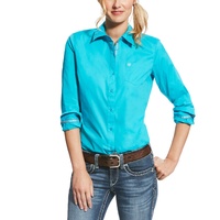 Womens Kirby Stretch Shirt, Bluebird