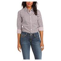 Womens Kirby Stretch Shirt, White Multi