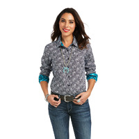 Womens Kirby Stretch Shirt, Navy