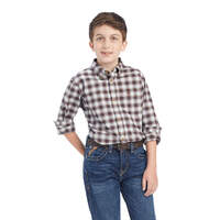 Boys Pro Mack Stretch Shirt, Tranquil Aqua