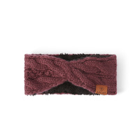 Cable Headband, Windsor Wine