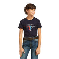 Boys Bred in the USA Tee, Blue