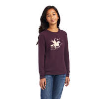 Youth Dream Long Sleeve Tee, Mulberry