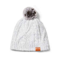 Entwine Beanie, Sleet Heather
