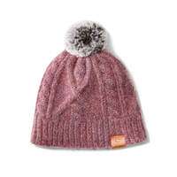 Entwine Beanie, Wild Ginger Heather
