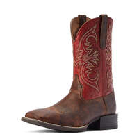 Mens Sport Pardner, Rebel Brown / Blood Red