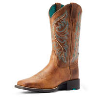 Womens Round Up Back Zip, Desert Sand