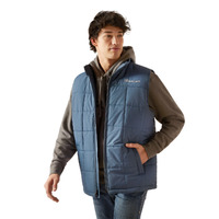 Mens Crius Insulated Vest, Steely