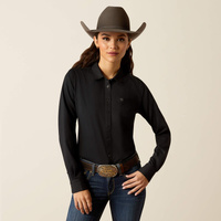 Womens Kirby Pro Shirt, Black