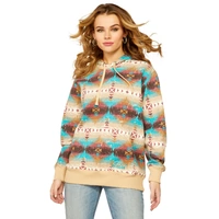 Womens Lunas Hoodie, Serrano Print