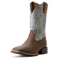 Mens Sport Western WST,  Earth/Glacier Blue