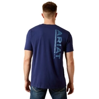 Mens New Vertical Logo T-Shirt