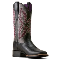 Womens Canyon Point Wide Square Toe, Black
